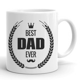 Ceramic Mug Gift For Dad "Best Dad Ever" Printed