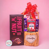 Chocolate Package in a Basket Chocolate Package in a Basket