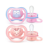 Philips Avent Ultra Air Pacifier (0-6 M Girl) Premium - SCF085/02