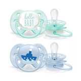 Philips Avent Ultra Soft Pacifier (0-6 M Boy) - SCF222/01