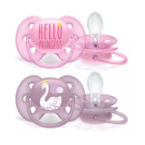 Philips Avent Ultra Soft Pacifier (6-18 M Girl) - SCF223/02