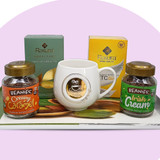 Rakura Tea & Beanies Coffee Combo With White Ceramic Coffee Mug