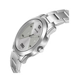 Sonata Silver Stainless Steel Strap Watch For Men - 7924SM11
