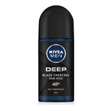 Nivea Men Deep Black Charcoal Dark Wood Roll 50 ml