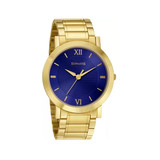 Sonata Golden Stainless Strap Men's Watch - 77108YM01