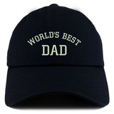 World's Best Dad Embroidered Cap for Father's Day