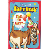 It's Your Birthday, Time to Party Greeting Card