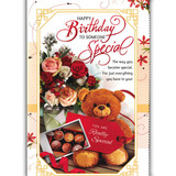 Happy Birthday Wishes Greeting Card For Someone Special