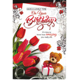 'Have a Lovely Time On Your Birthday' Greeting Card