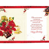 'A Warm Thought On Your Birthday' Greeting Card