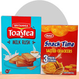 Britannia Toast Tea & Dukes Snack Crackers