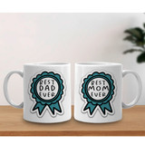 Couple Coffee Mug Gift For Best Dad & Mom Ever
