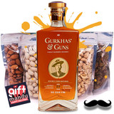 Gurkhas & Guns Whisky 1000ml with Assorted Dry Nuts Fresh Pouch