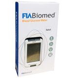 FIA Biomed Salut Blood Glucose Meter + Test Strips (50 Lancets, 50 Strips)