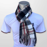 Unisex Korean Fashion Check Design Muffler