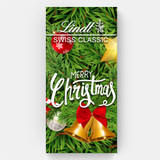 Christmas Theme Wrapper On Lindt Roasted Hazelnut Chocolate - 100g