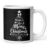 New Year & Christmas Wish Printed Ceramic Mug