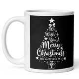 New Year & Christmas Wish Printed Ceramic Mug