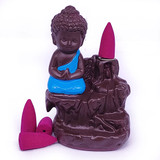 Little Monk Buddha Backflow Incense Burner 4.5"