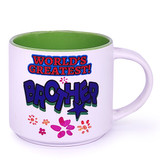 Worlds Greatest Brother Gift Ceramic Coffee Mug