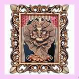 Leaf Ganesh Ji Decorative Hanging Frame