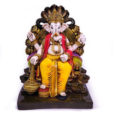 Lal Bagh Ganesha Ji Statue 10"