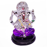 Personalized Print on Ganesh Statue Wooden Board ~3.5"