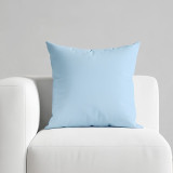 Personalize Sky Blue Cushion Gift