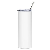 Personalized Message Print Straw Bottle/Tumbler