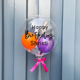 Personalized Birthday Bubble Ballon