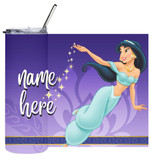 Princess Jasmine Design Name Print Tumbler