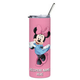 Micky Mouse Design Recipient Name Print Tumbler
