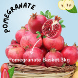 Fresh Pomegranate Basket (3Kg)