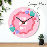 Your Image Printed on Sublimation Wall Clock