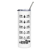 Drinking Water Schedule Printed Water Bottle