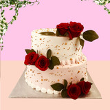 Two Tier Chocolate Cake From Crave Bakery (5lbs)