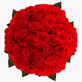 40 Long Stemmed Fresh Red Roses