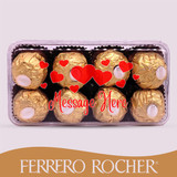 Love Message Print Ferrero Rocher Chocolate For Your Loved Ones- 200
