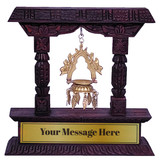 Personalized Message Print Panas (Wooden Handmade Stand)