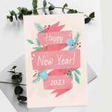 New Year 2023 Greeting Card for Loved Ones