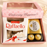 Raffaello and Ferrero Rocher Chocolates in a Box
