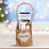Beautiful Basket With Chocolates Inside