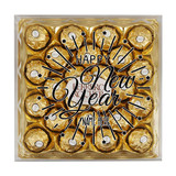 New Year Wishes Personalized Name Print Ferrero Rocher Chocolate