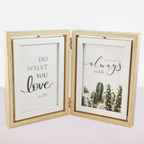 Customized Antique Hinged Four Picture Frame
