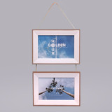 Wall Decor Hanging Picture Frame (Included Photo Print)