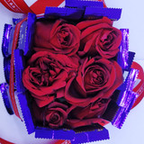 Cadbury Dairy Milk Wrapped with Roses