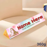 Personalized Name & Message Print on Toblerone Chocolate 360g (Jumbo Size)