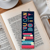 ''You Can Do It'' Colourful Bookmark