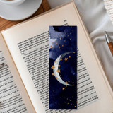 Dark Moon Design Printed Bookmark