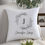 Custom Name Print Cushion